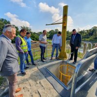 Budowa nowego ujęcia wody z rzeki Skawy.