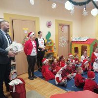 Mikołajkowe spotkania z przedszkolakami Gminy Zator