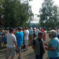 Zawody wędkarskie z okazji Dnia Dziecka