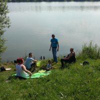 Zawody wędkarskie z okazji Dnia Dziecka