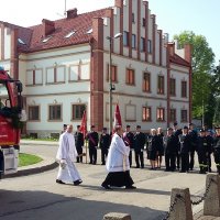 Uroczyste przekazanie  nowego wozu strażackiego OSP w Zatorze
