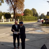 Uroczyste przekazanie  nowego wozu strażackiego OSP w Zatorze