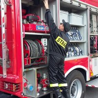 Uroczyste przekazanie  nowego wozu strażackiego OSP w Zatorze