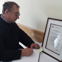 Uroczyste przekazanie  nowego wozu strażackiego OSP w Zatorze