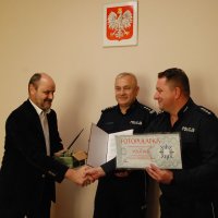 Fotopułapka dla policjantów Komisariatu Policji w Zatorze