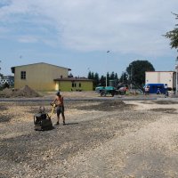 Budowa miejsc postojowych dla samochodów osobowych przy ul. Kongresowej w Zatorze.