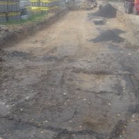 Prace budowlane na Al. Chopina w Zatorze