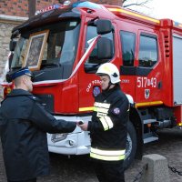 Poświęcenie oraz oficjalne przekazanie nowego wozu bojowego   dla   OSP Podolsze