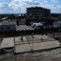  Konferencja prasowa nt. inwestycji pn. „Budowa Komisariatu Policji w Zatorze”.     