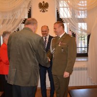 Uroczystość wręczenia medali „Za zasługi dla obronności kraju”