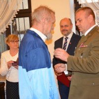 Uroczystość wręczenia medali „Za zasługi dla obronności kraju”