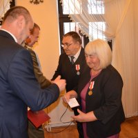 Uroczystość wręczenia medali „Za zasługi dla obronności kraju”