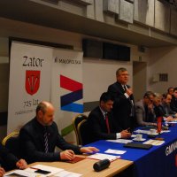 Spotkanie przedstawicieli samorządów Powiatu Oświęcimskiego z Zarządem Województwa Małopolskiego