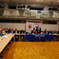 Spotkanie przedstawicieli samorządów Powiatu Oświęcimskiego z Zarządem Województwa Małopolskiego